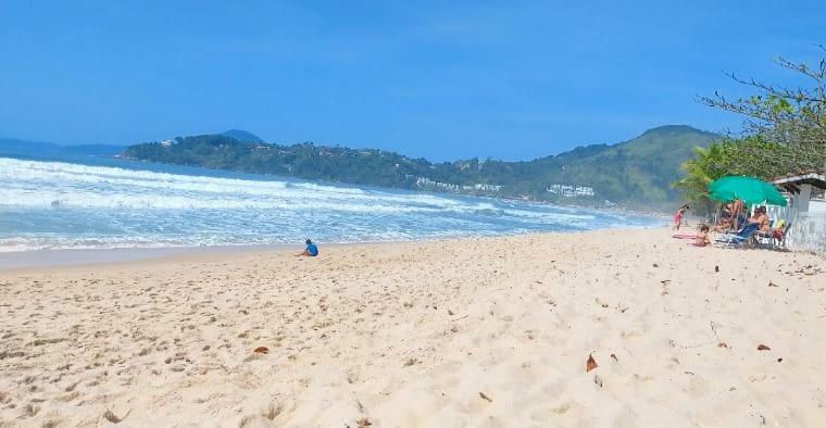 Apartamento Ubatuba - Praia Grande - 250M Da Praia Kültér fotó